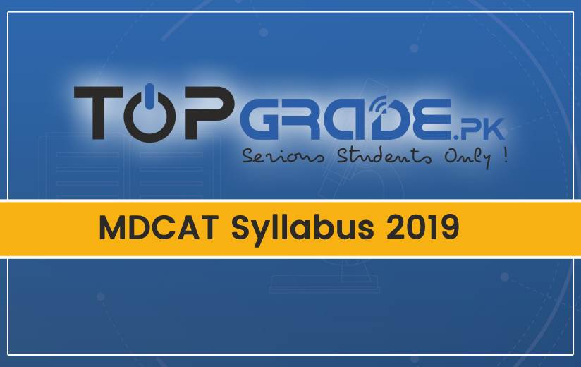 MDCAT Syllabus 2019