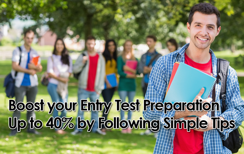 Entry Test Preparations