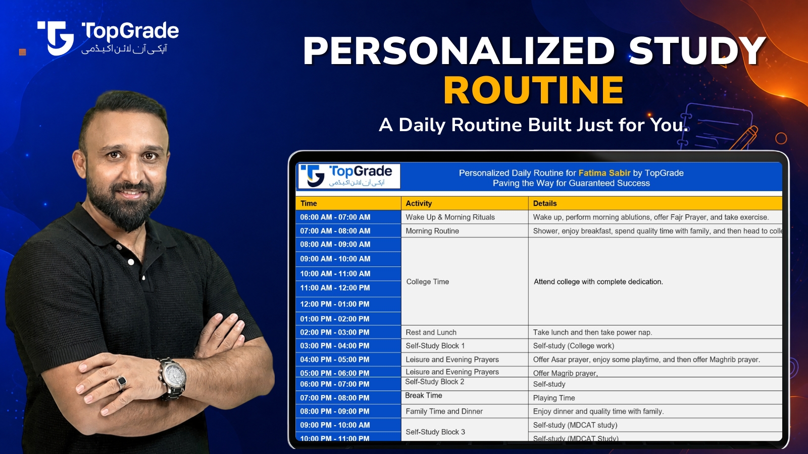 Personalized Study Routine