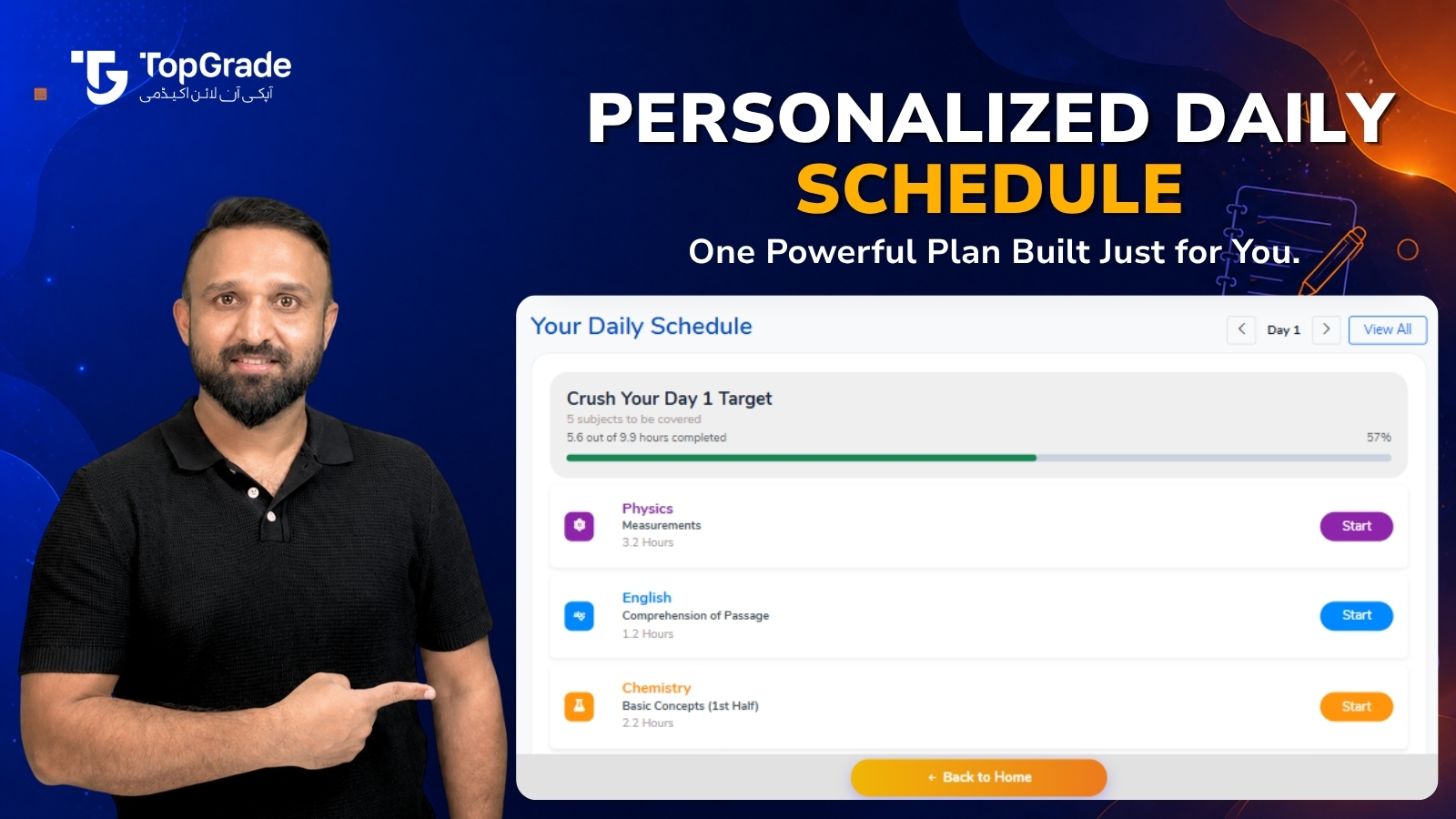 PERSONALIZED STUDY PLAN